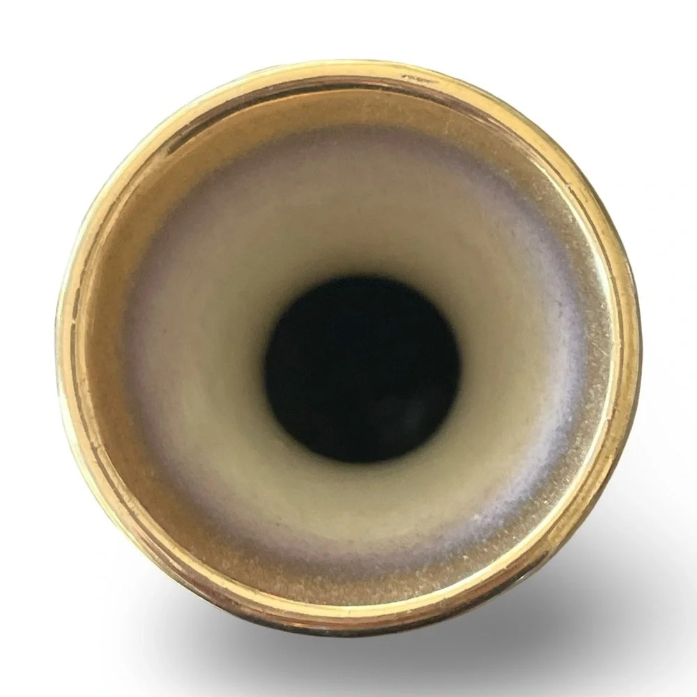 Decorative Cream Vase with Kassel Design
